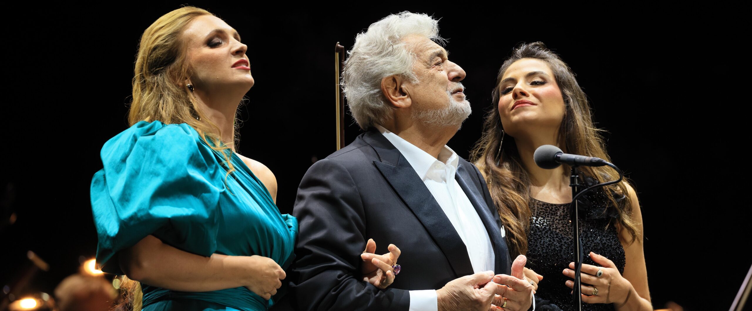Plácido Domingo a dvě múzy si získali srdce hostů Operního gala